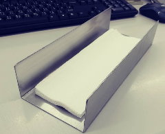 Custom Made Stainless Steel M-Mold Tissue Stand
