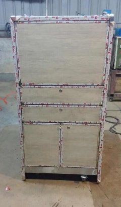 Custom Made Formica board Cashier Trolley